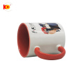 Neuer Stil 11oz Keramik Custom Logo Becher Keramik -Sublimation Becher